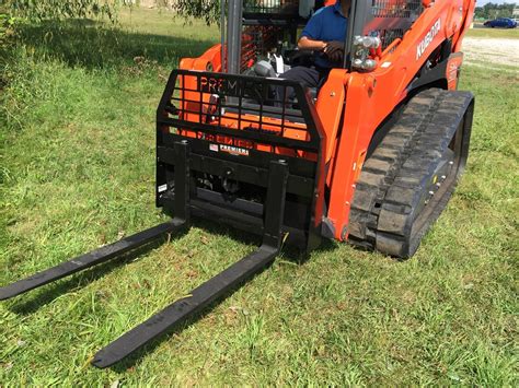 equipment used skid loader|used skid loader pallet forks.